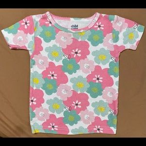 Child Of Mine Carter’s flower t-shirt size 2T NWOT
